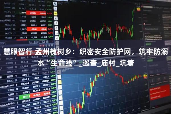 慧眼智行 孟州槐树乡：织密安全防护网，筑牢防溺水“生命线”_巡查_庙村_坑塘