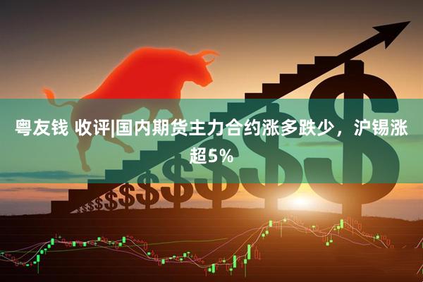粤友钱 收评|国内期货主力合约涨多跌少，沪锡涨超5%